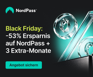 NordPass Black Friday Angebot